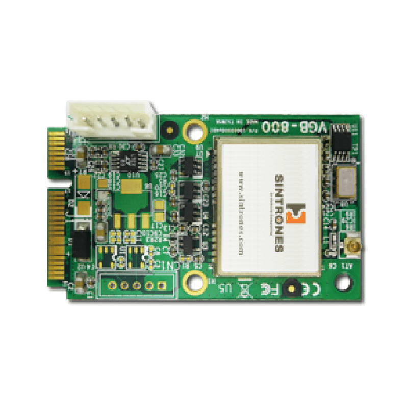 Embedded u-blox6 VDB-800DR GPS with Dead Reckoning Mini PCIe Card