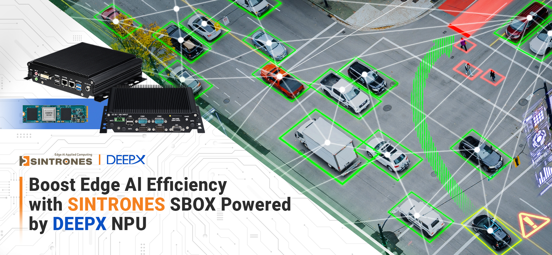 SBOX 系列 Edge Computer 搭載 DEEPX NPU，全面優化邊緣運算 AI 效能